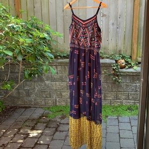 Perfect summer dress! Beautiful colors!